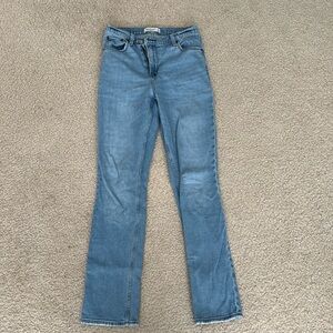 Abercombie and Fitch 90’s slim straight ultra high rise jeans